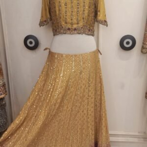 Golden Lehenga