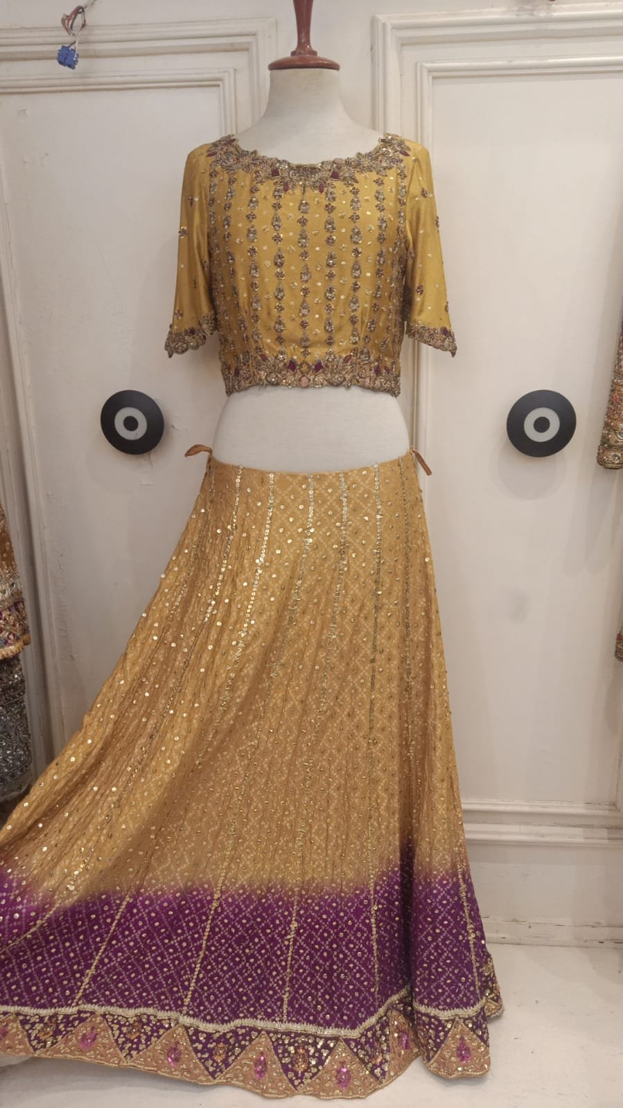 Golden Lehenga